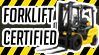 forklift certified baby!!!